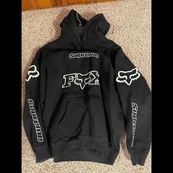 Supreme x Fox Racing Zip Up Supreme Fox Racing Zip Up Hooded